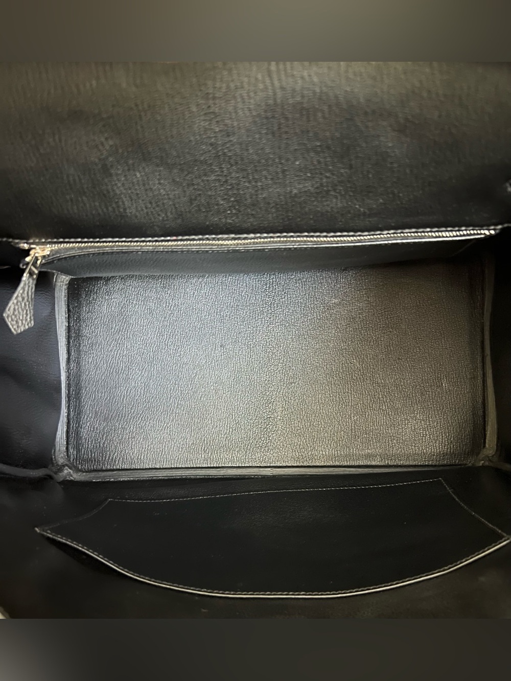 SOLD Hermes Black Birkin 35 in Noir Togo Leather With Palladium Hardware - Picture 12 of 16